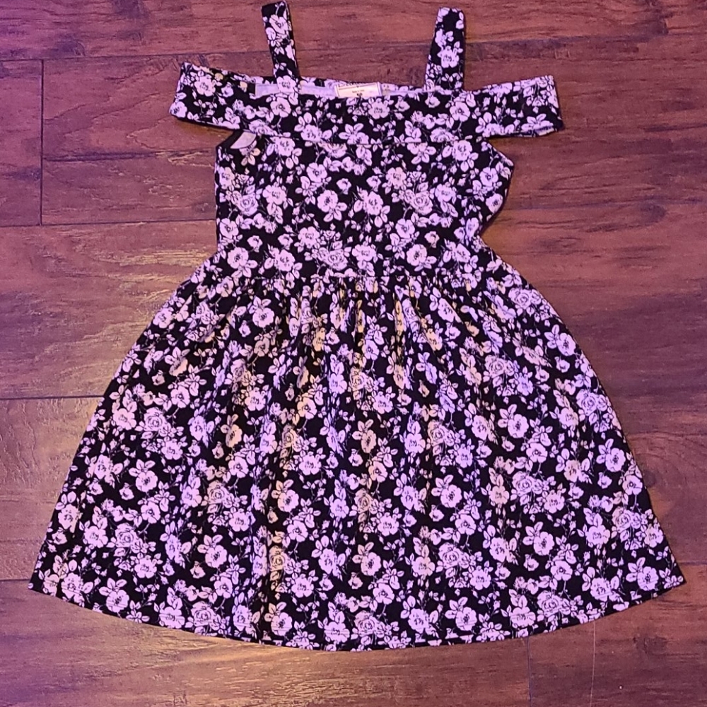 Black and white girls dress.